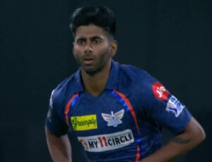 IPL 2024: Mayank Yadav in action