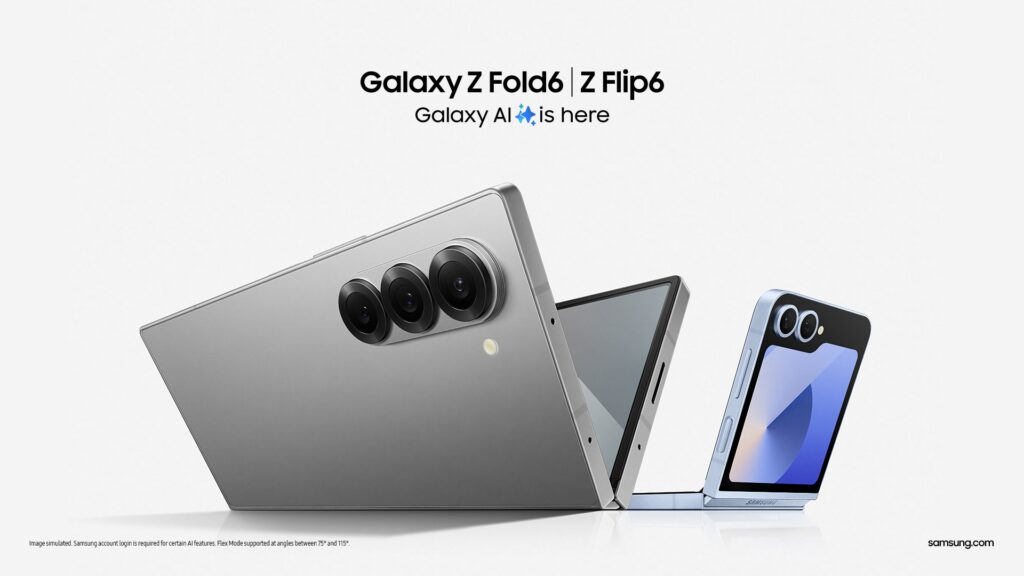 Samsung Reveals Galaxy Z Fold6 and Galaxy Z Flip6: Advancing Innovation with Galaxy AI