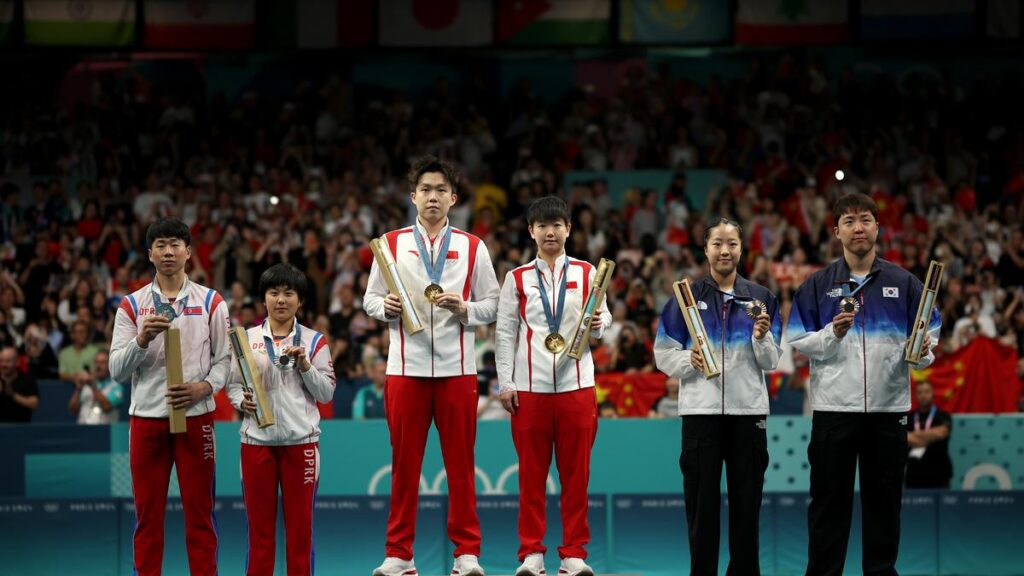 Paris Olympics 2024: China's Wang and Sun Clinch Gold in Table Tennis Mixed Doubles