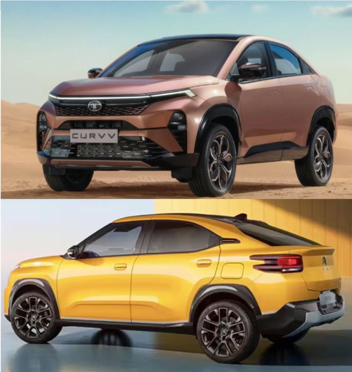 Tata Curvv vs. Citroen Basalt Comparison